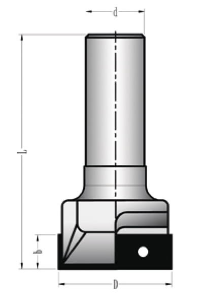 MBJ-068-01 Değiştirilebilir Jiletli Parmak Freze