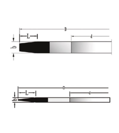 MBEK-762 SM Plaketli Boy Ekleme Bıçakları