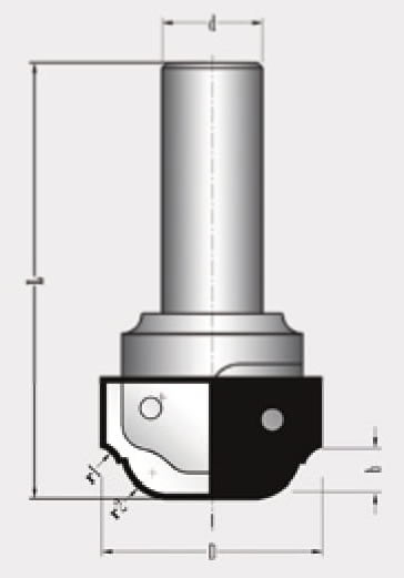 MBJ-020-04 Değiştirilebilir Jiletli Profil Bıçaklar